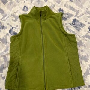 🔥Womens Columbia Green Fleece Vest